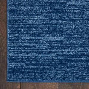 Nourison Essentials Nre01 Navy Blue Rug