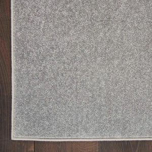 Nourison Essentials Nre01 Silver Grey Rug