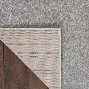 Nourison Essentials Nre01 Silver Grey Rug