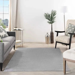 Nourison Essentials NRE01 Silver Grey Rug