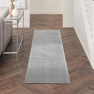 Nourison Essentials NRE01 Silver Grey Rug