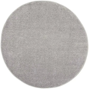 Nourison Essentials NRE01 Silver Grey Rug