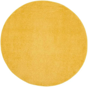 Nourison Essentials NRE01 Yellow Rug