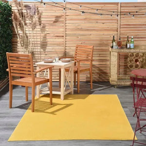 Nourison Essentials NRE01 Yellow Rug