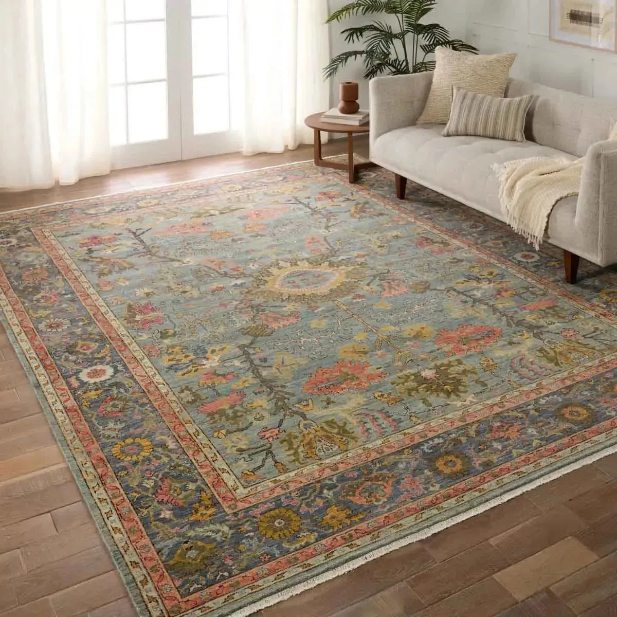 Novalie NOA01 Green/Yellow Rug