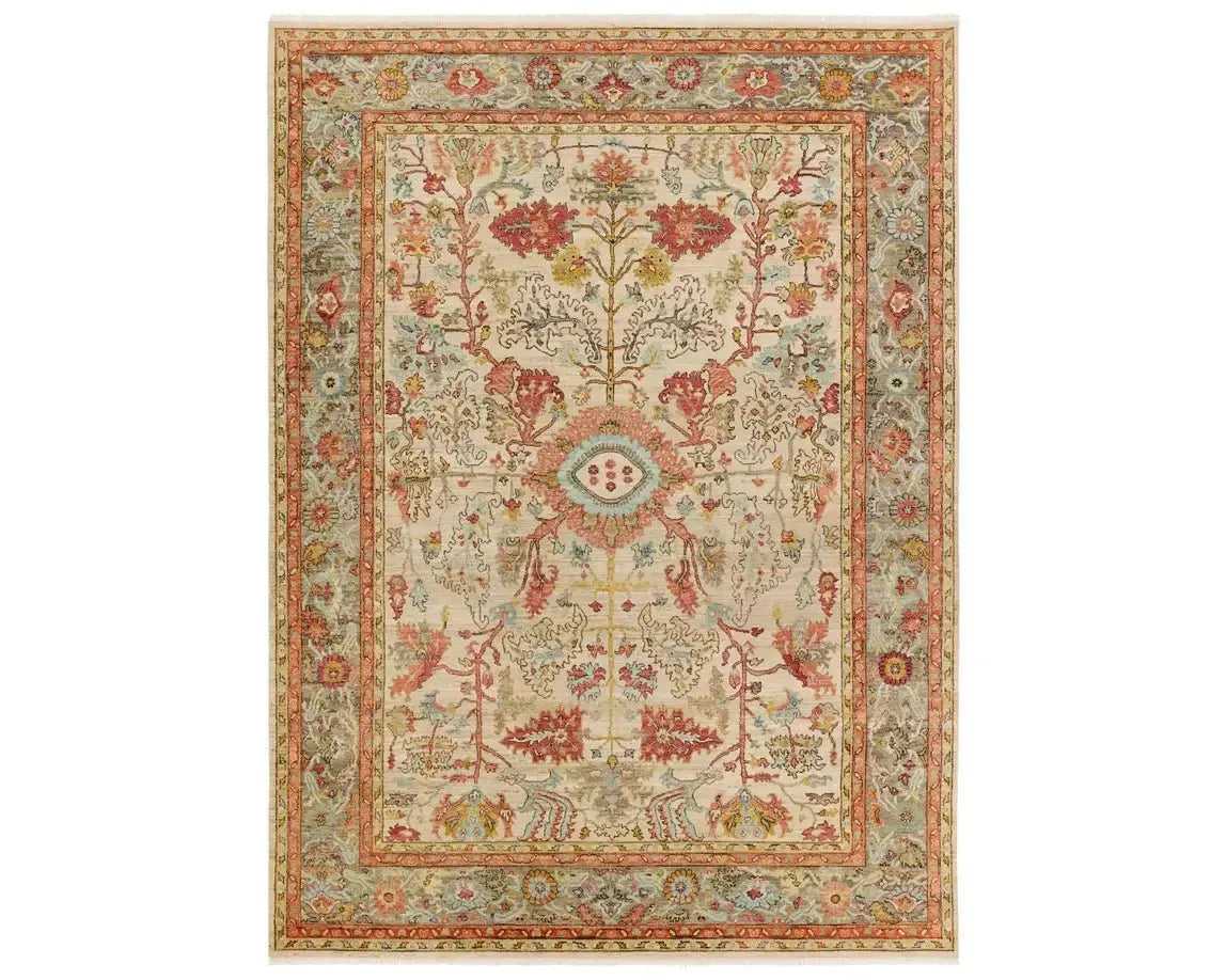 Novalie NOA02 Green/Yellow Rug