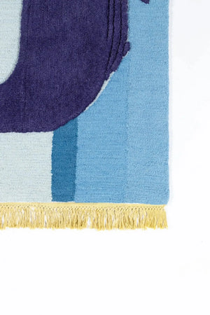 Novogratz Atticus ATC-2 Blue Rug