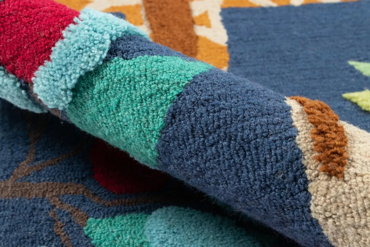 Novogratz Atticus ATC-3 Navy Rug