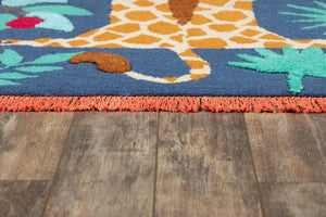 Novogratz Atticus ATC-3 Navy Rug