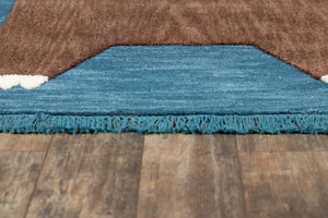 Novogratz Atticus ATC-4 Navy Rug