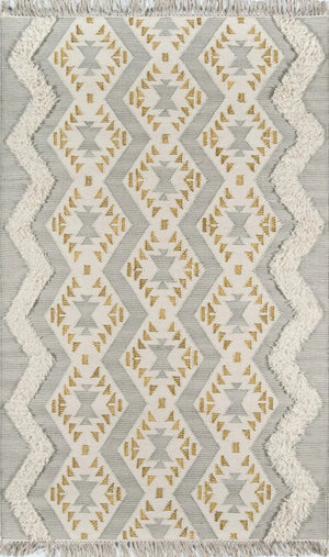Novogratz Indio IND-1 Grey Rug