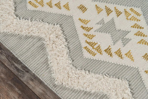 Novogratz Indio IND-1 Grey Rug