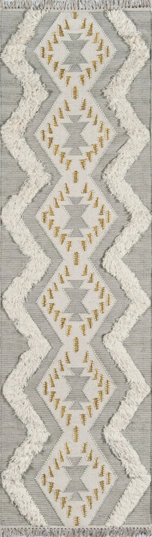 Novogratz Indio IND-1 Grey Rug