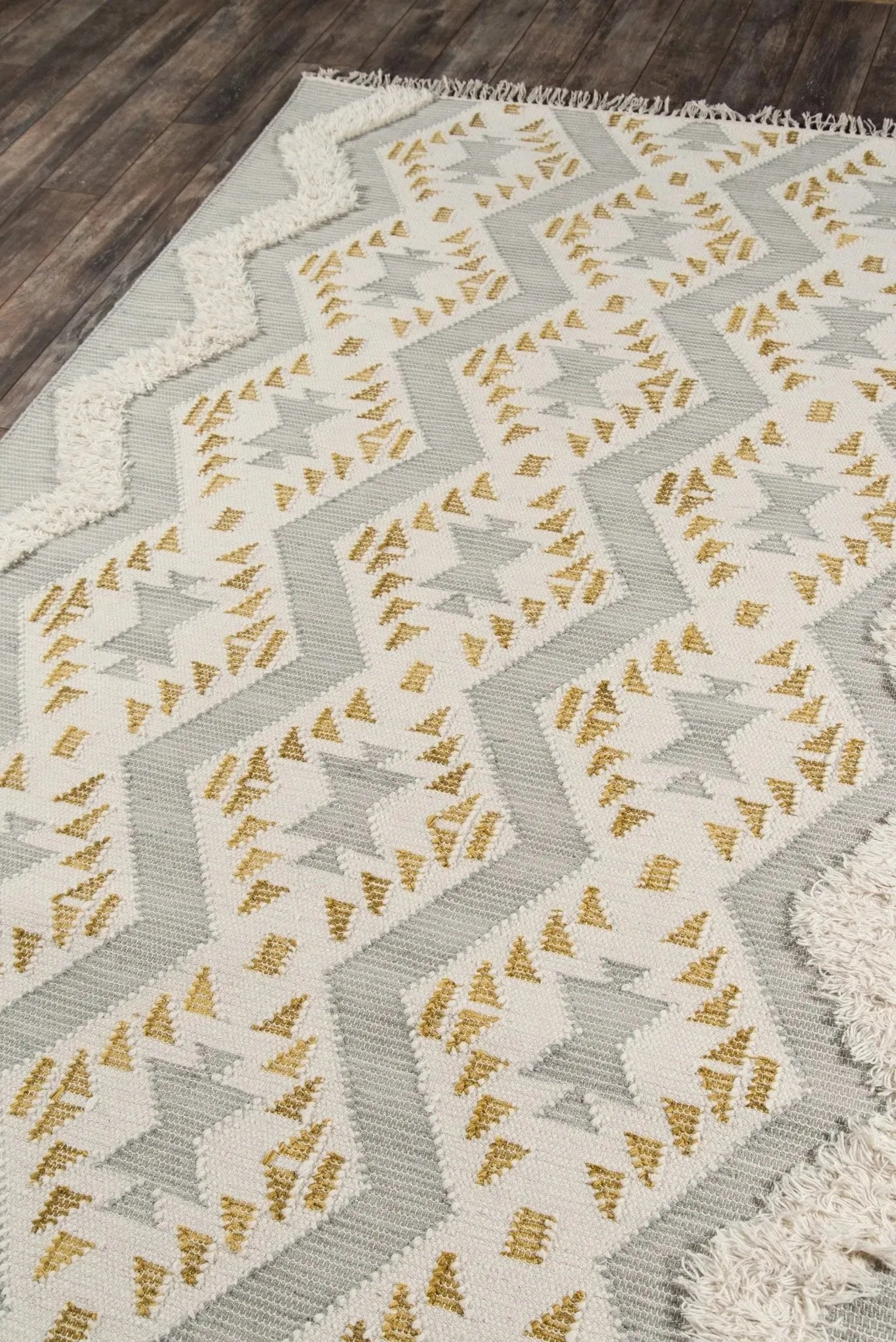 Novogratz Indio IND-1 Grey Rug