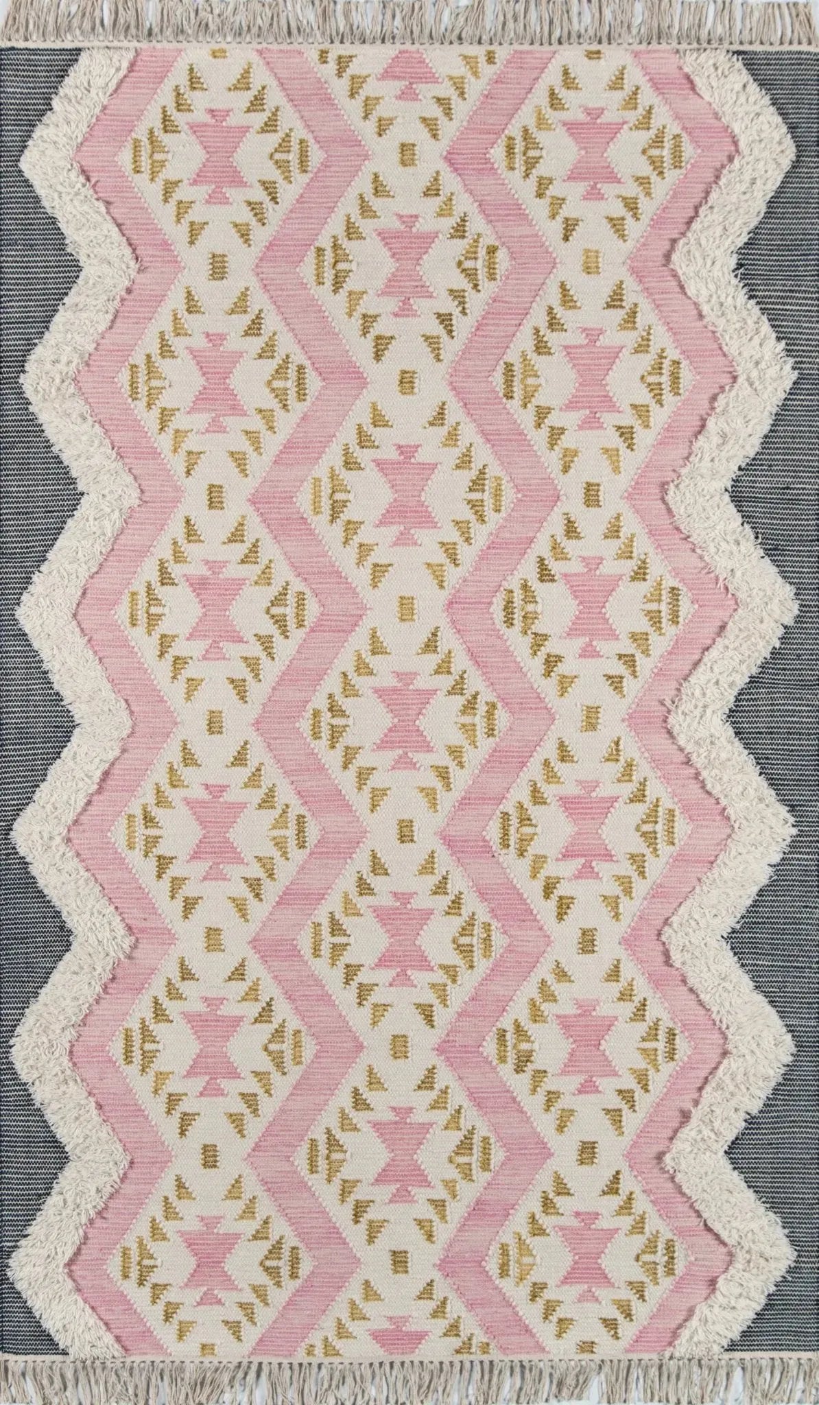 Novogratz Indio IND-1 Pink Rug