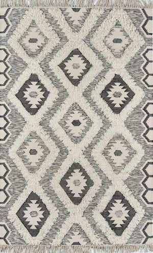 Novogratz Indio IND-5 Black Rug
