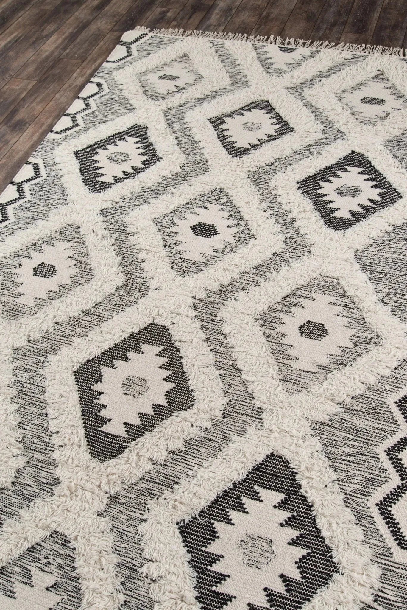 Novogratz Indio IND-5 Black Rug