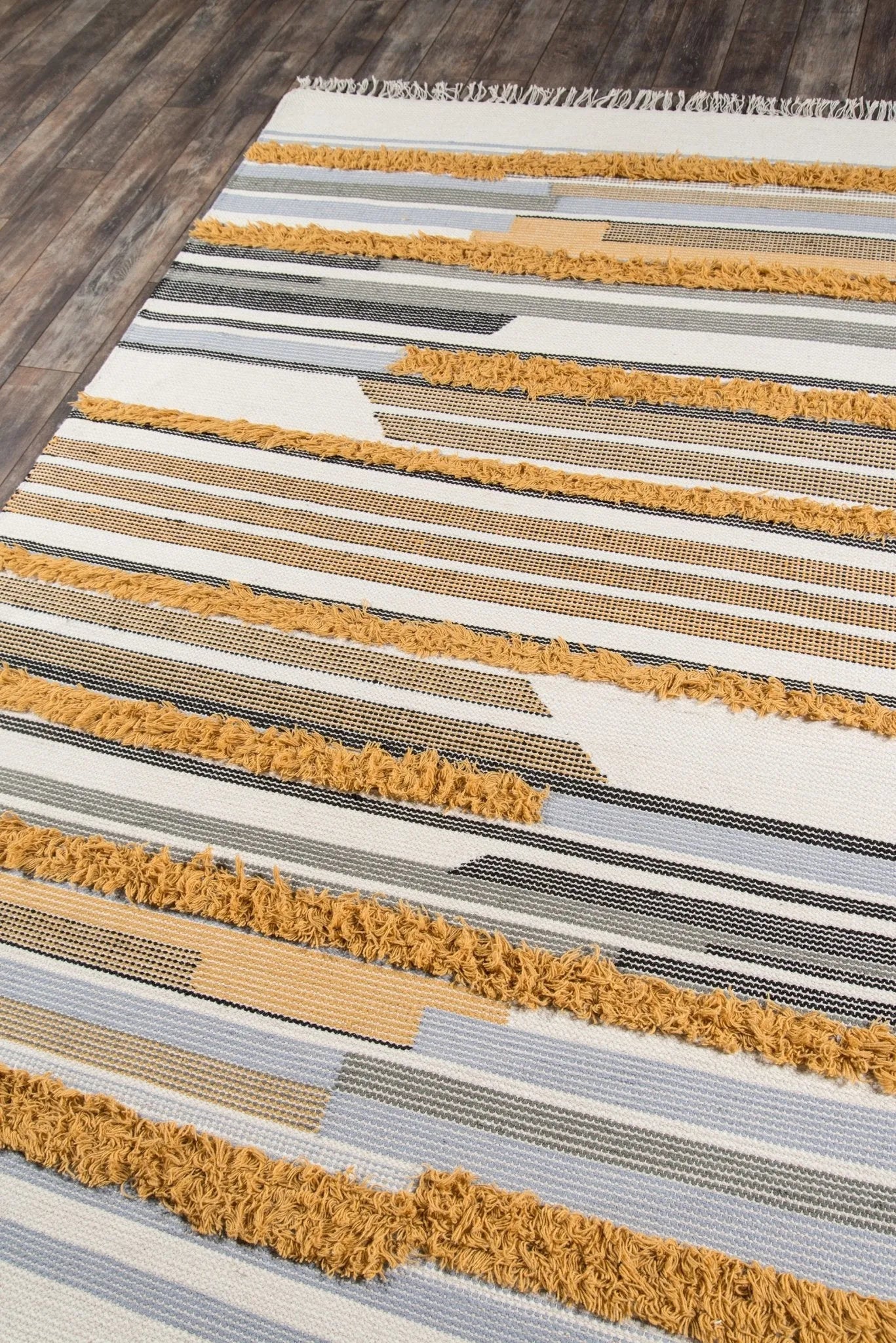 Novogratz Indio IND-6 Mustard Rug