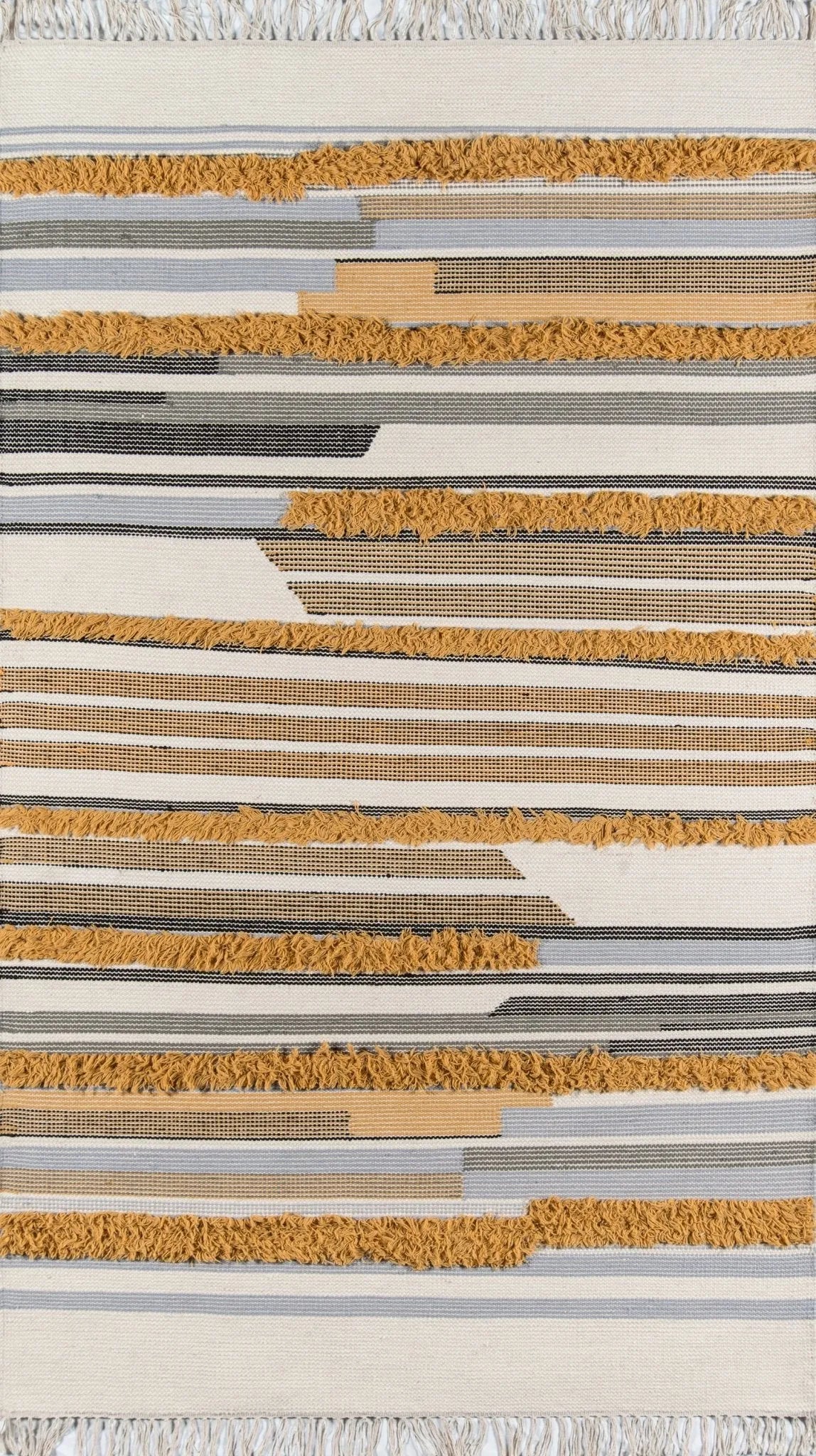 Novogratz Indio IND-6 Mustard Rug