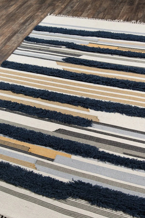 Novogratz Indio IND-6 Navy Rug