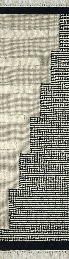 Novogratz Karl KRL-1 Black Rug