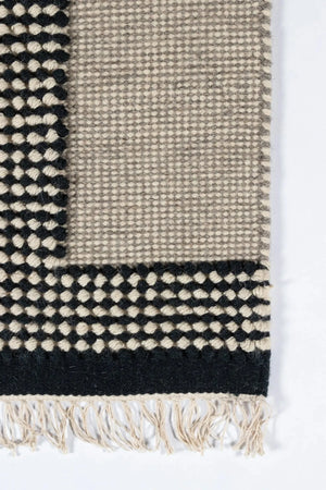 Novogratz Karl KRL-1 Black Rug