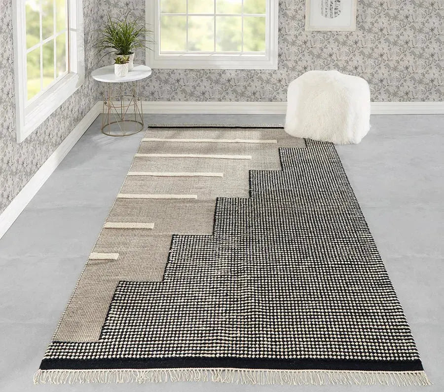 Novogratz Karl KRL-1 Black Rug