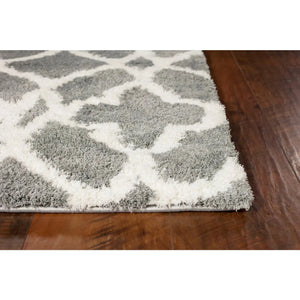 Oasis 1653 Ironwork Grey/Ivory Rug