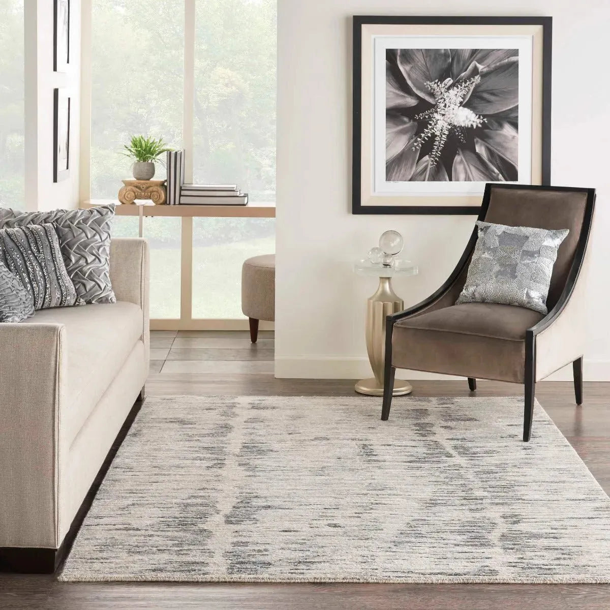 Ocean Ocp03 Cream/Charcoal Rug