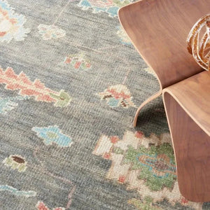 Odessa ODS02 Dark Grey/Multicolor Rug