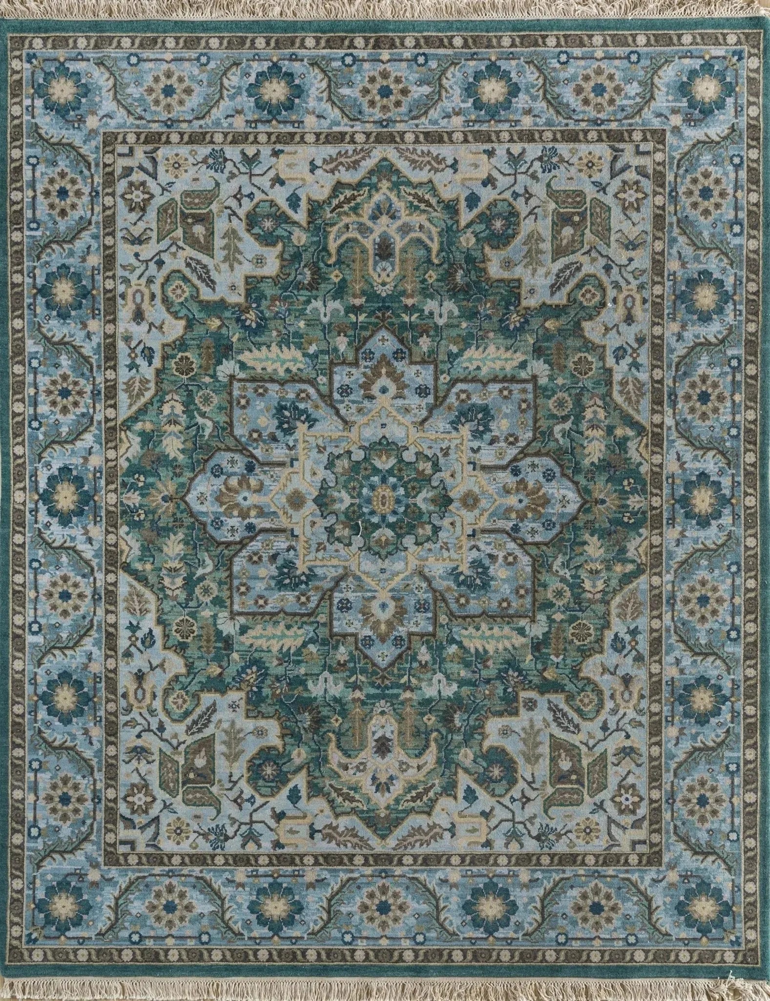 Opus EPR-93 Dark Teal/Carribean Sea Rug