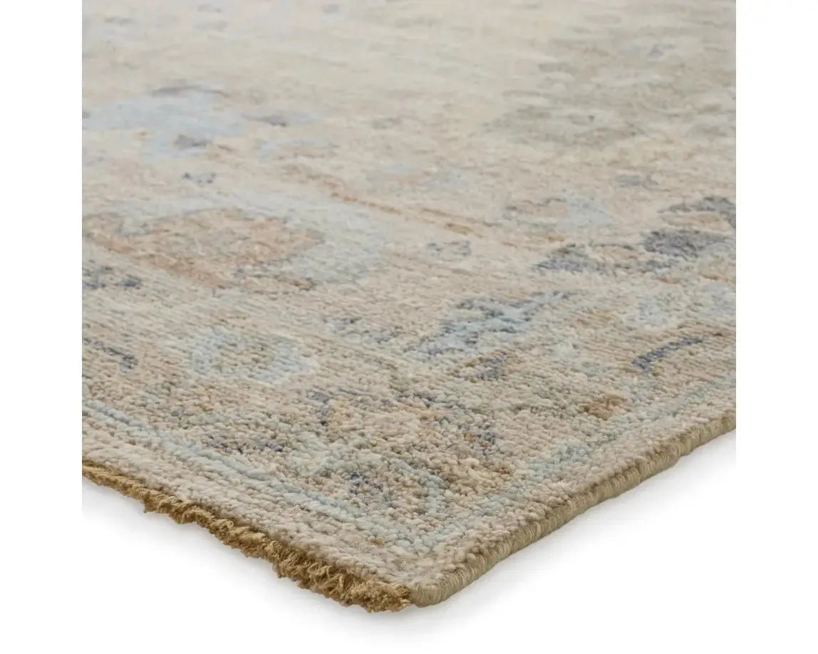 Orenda ORN04 Blue/Cream Rug