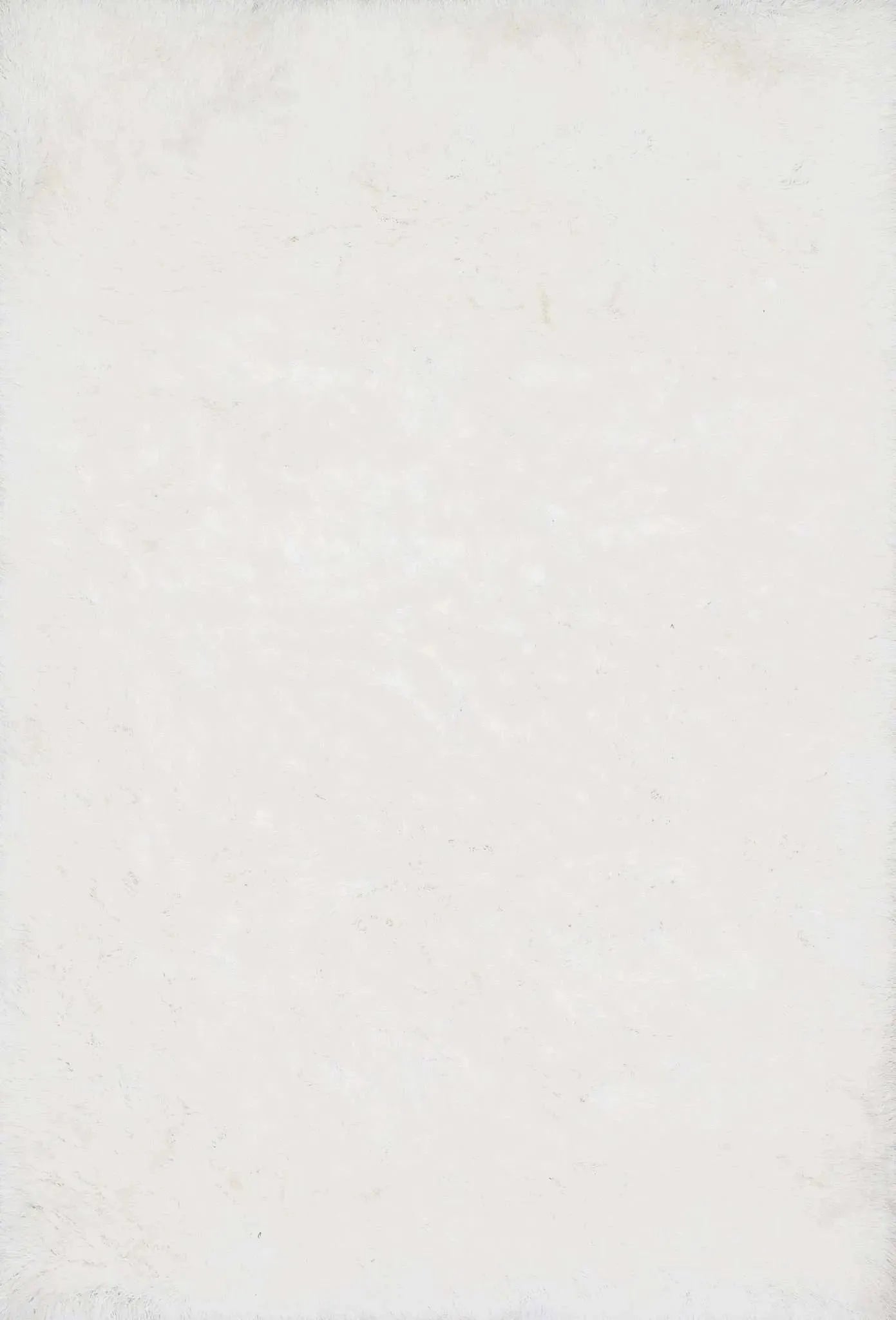 Orian Shag OR 01 White Rug