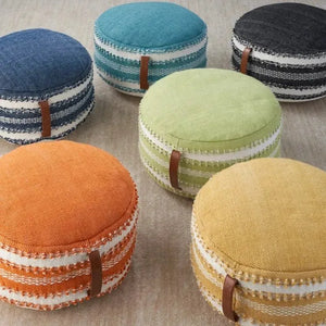 Outdoor Pillow VJ088 Green Pouf