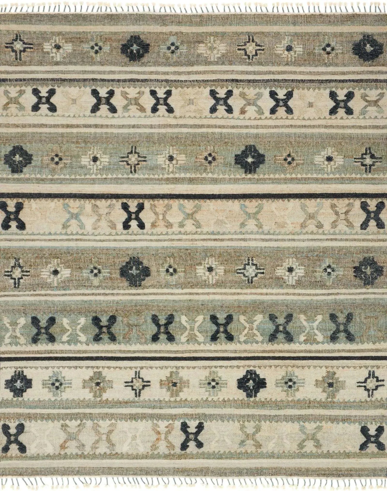 Owen OW 01 Aqua / Ink Rug