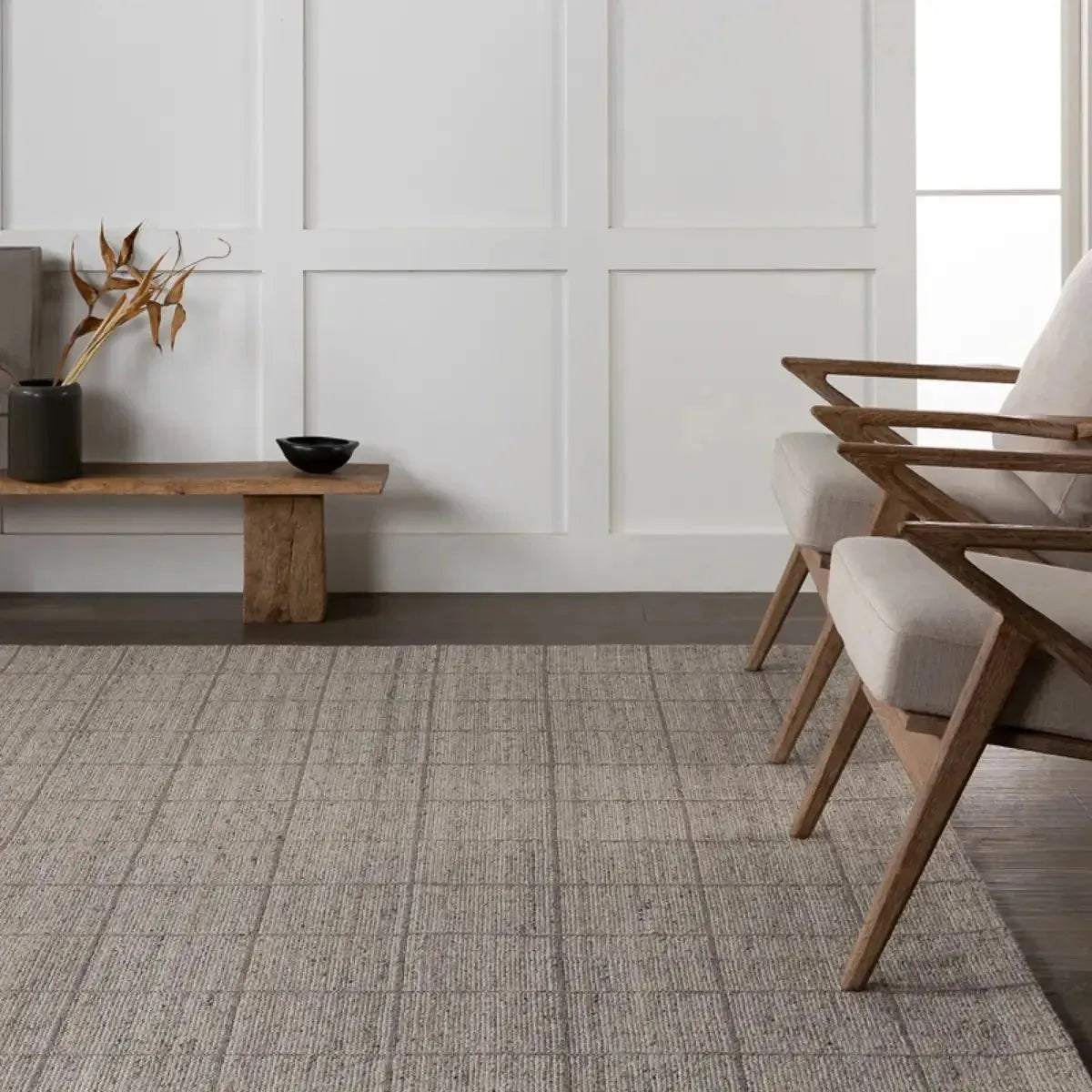 Oxford OBB01 Brown/Black Rug