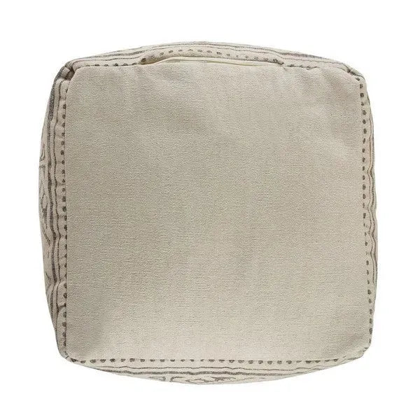 Pacifica 99770BLK Black Pouf