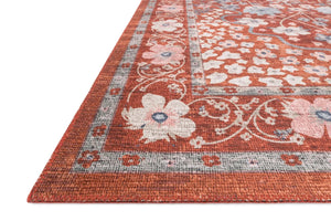 Palais by Rifle Paper Co PAL-02 Crimson Rug