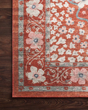Palais by Rifle Paper Co PAL-02 Crimson Rug