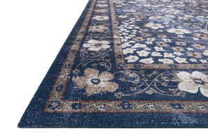 Palais by Rifle Paper Co PAL-02 Navy Rug