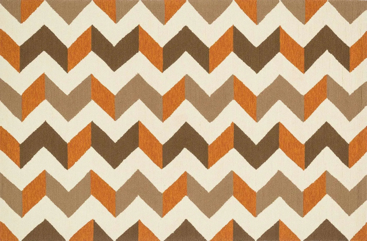 Palm Springs PM 03 Brown / Orange Rug