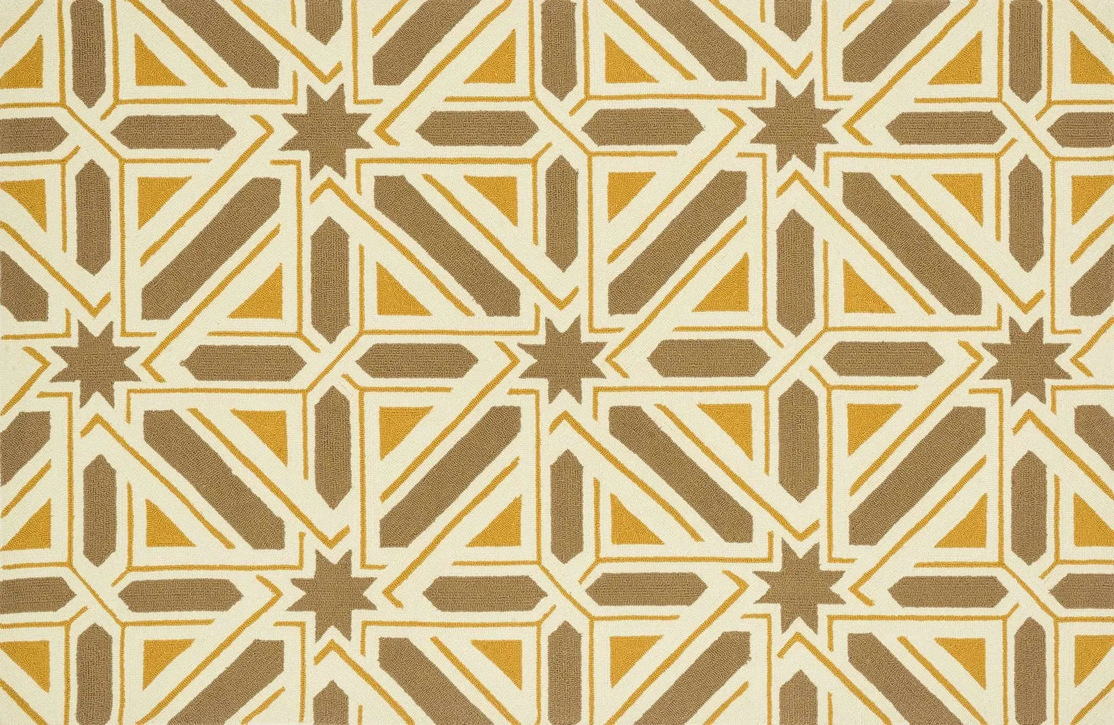 Palm Springs PM 04 Taupe / Gold Rug