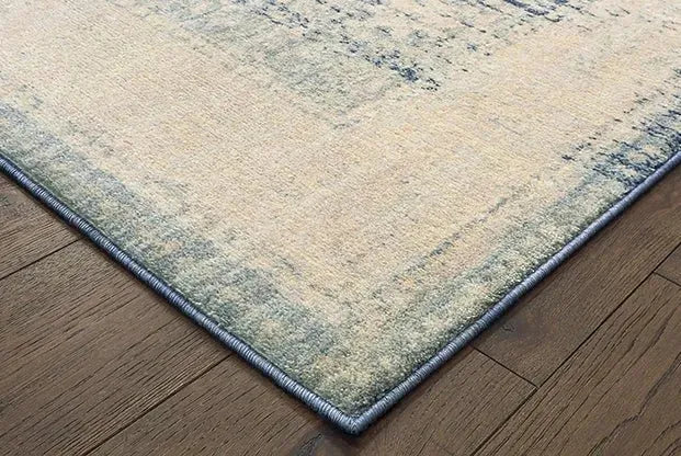 Pandora 1444H Ivory Blue Rug