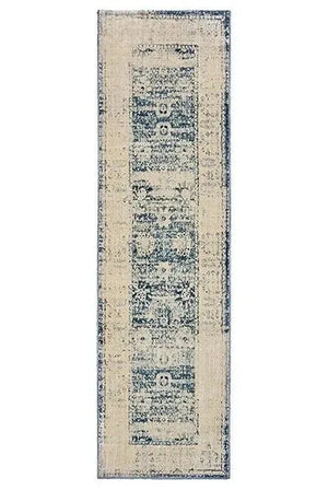 Pandora 1444H Ivory Blue Rug