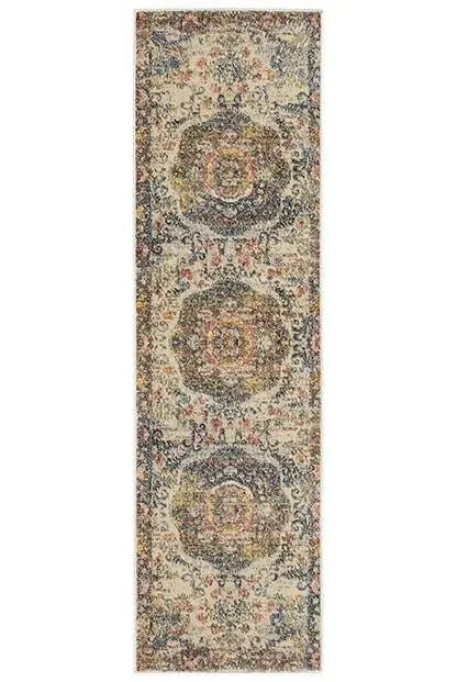 Pandora 47H Ivory Multi Rug