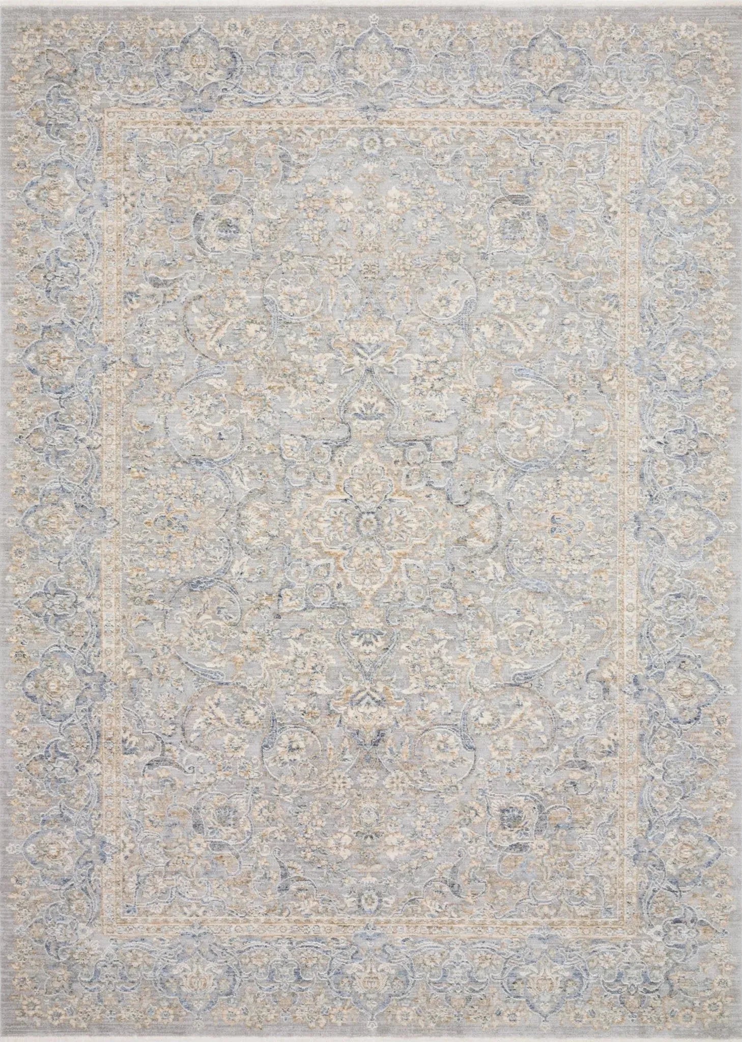 Pandora PAN-01 Stone/Gold Rug