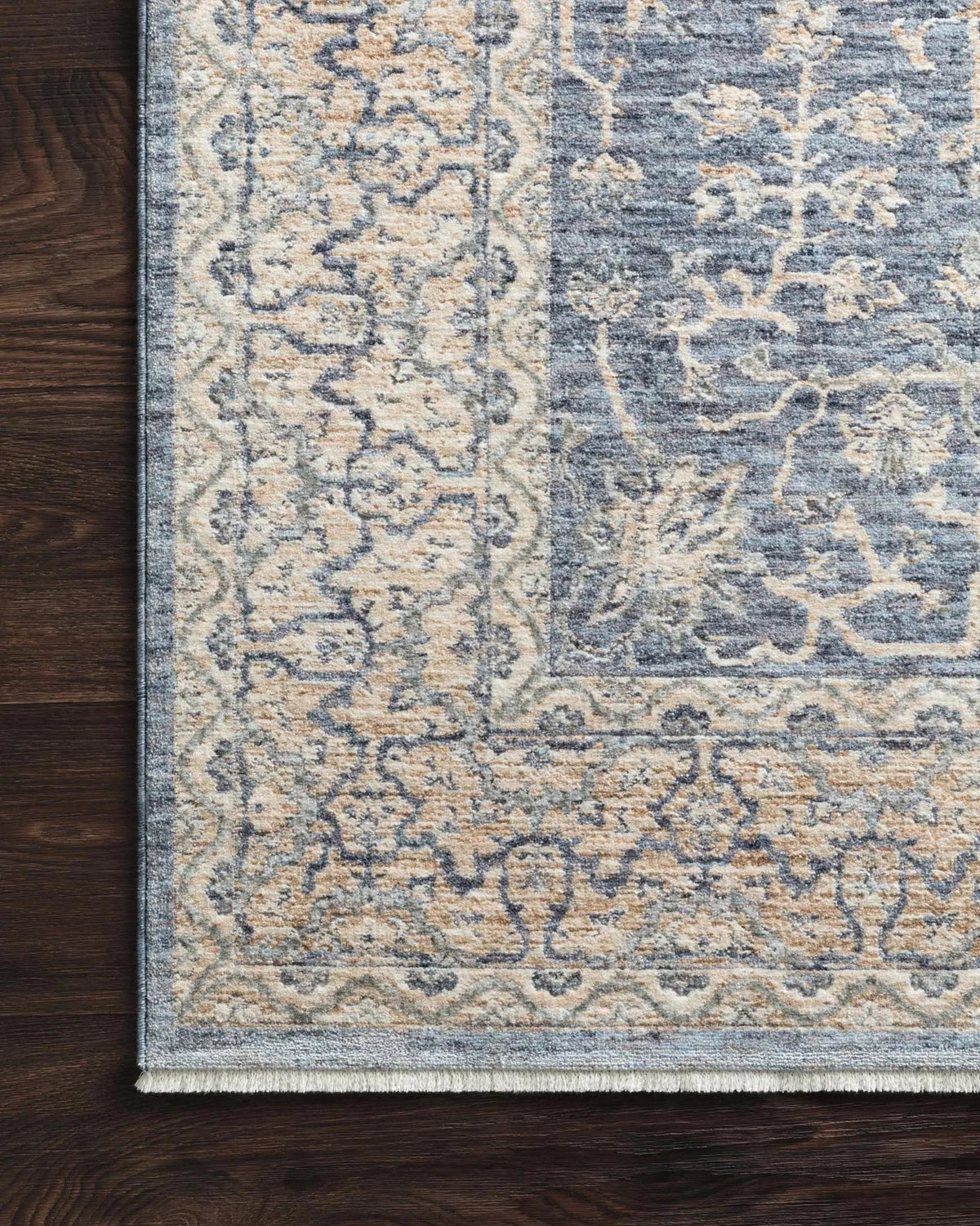 Pandora PAN-04 Dark Blue/Ivory Rug