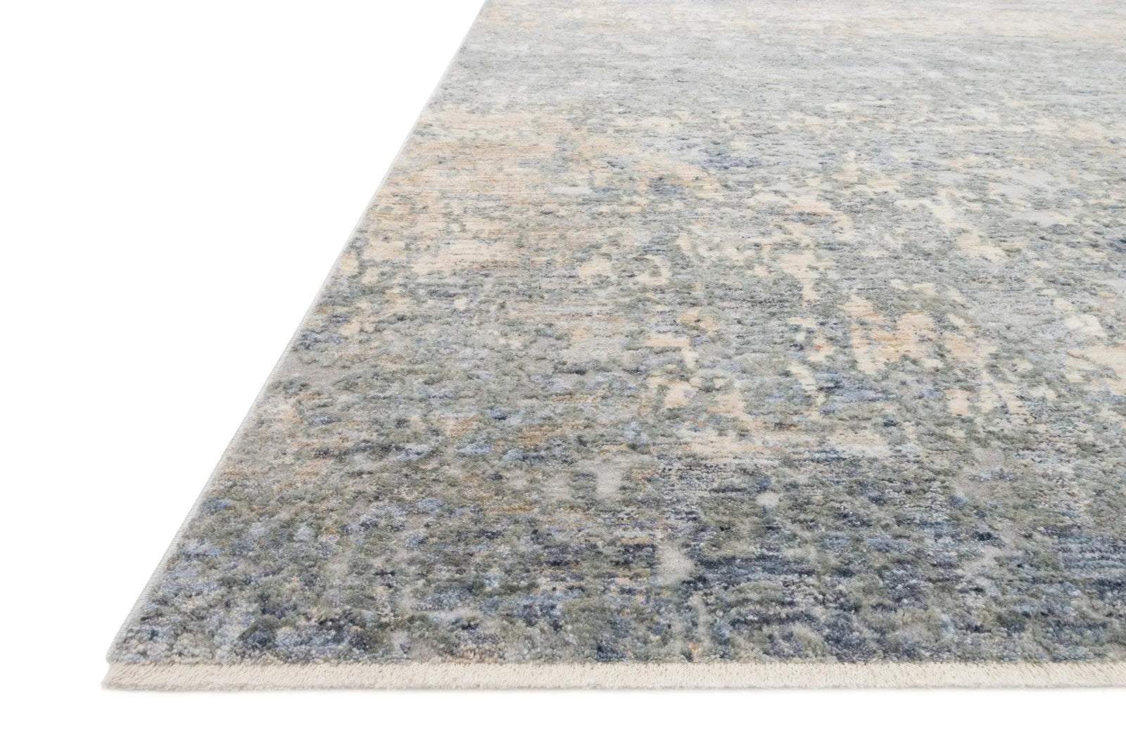 Pandora PAN-05 Blue/Gold Rug