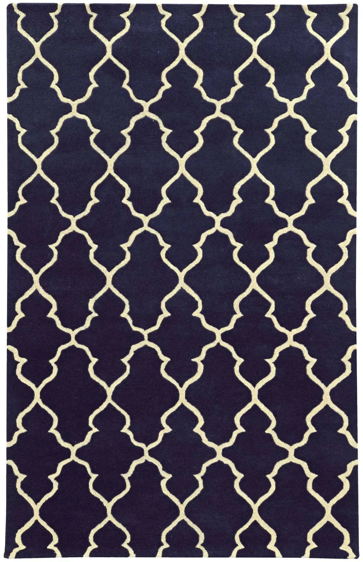 Pantone Universe Optic 41104 Navy Ivory Rug