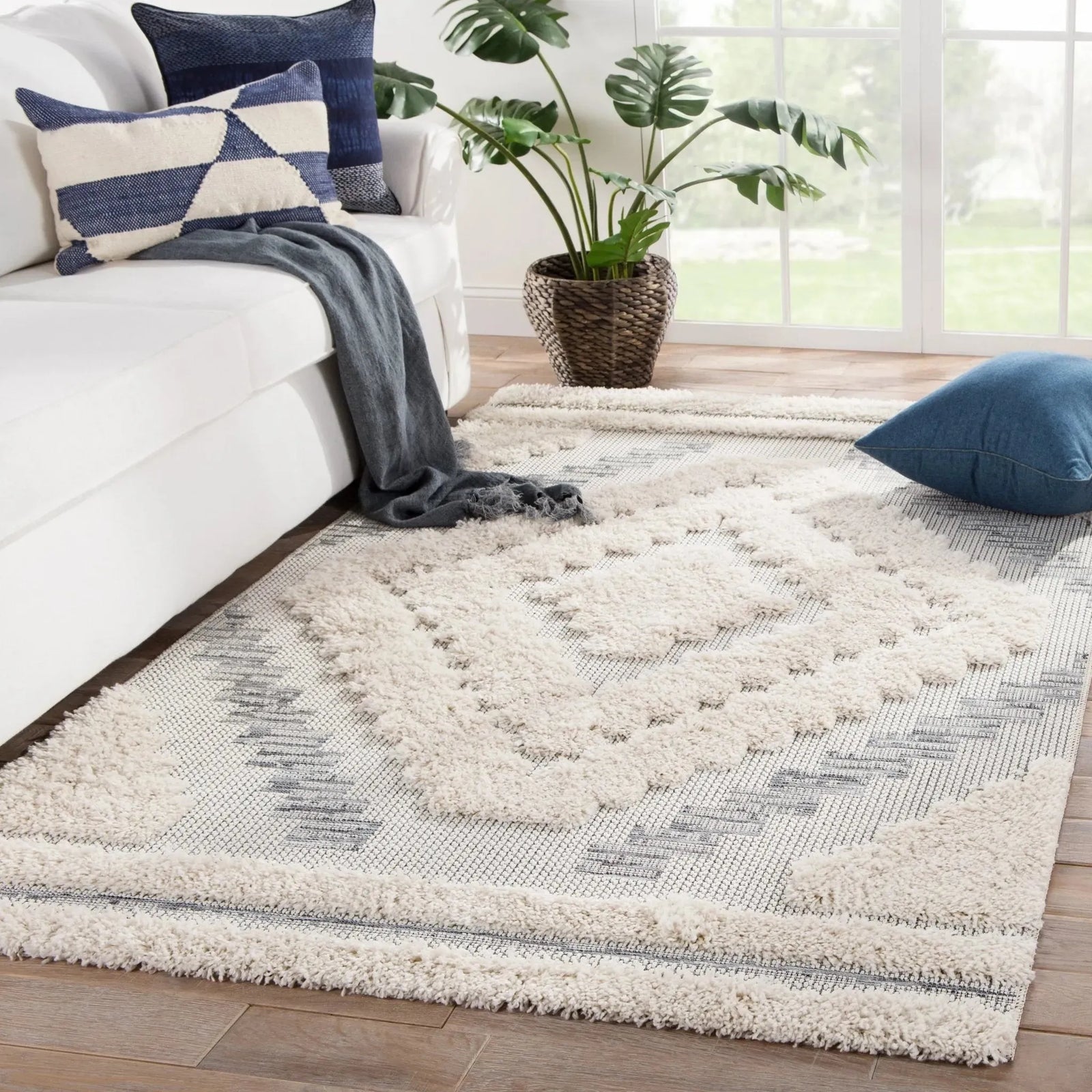 Parades PAD01 Sani Gray/Cream Rug